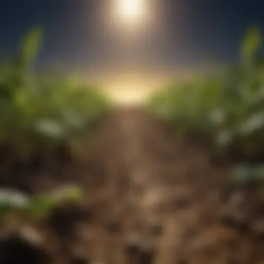 The Impact of Nutrients on Crop Vitality and Growth Healthy crops thriving in nutrient-rich soil