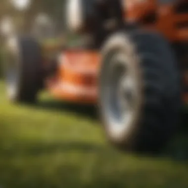 Maintenance tools for lawn mower blades