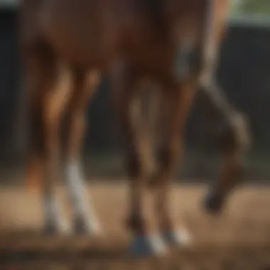 Enhancing Horse Performance A horse in motion, highlighting performance with top-quality horseshoes