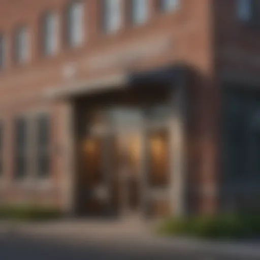 Arkansas passport office facade