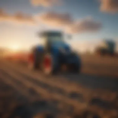 Sustainable Practices in Modern Farming A thriving farm with an emphasis on sustainability