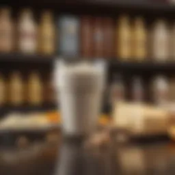 Nutritional analysis of dairy products