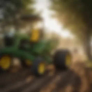 Innovative Design Features of John Deere Planters Detailed view of John Deere planter features and design
