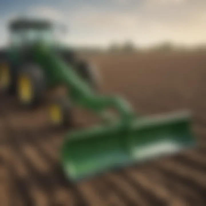 Illustration showcasing the compatibility of shovels with various cultivators