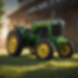 Detailed view of John Deere Homestead Package components