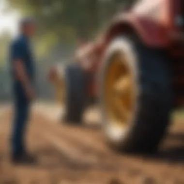 Evaluating Equipment Values in Agriculture Farmers evaluating equipment values