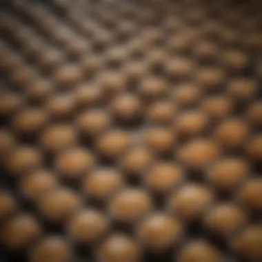 High-Quality Materials Close-up of high-quality materials used in lunch box containers.
