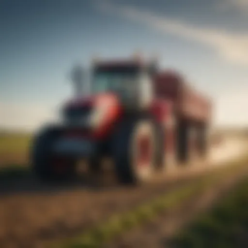 Advanced agricultural machinery at Marshall Machinery