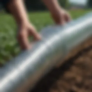 Benefits of Mylar Tubing in Agricultural Practices Infographic detailing the benefits of Mylar tubing in farming