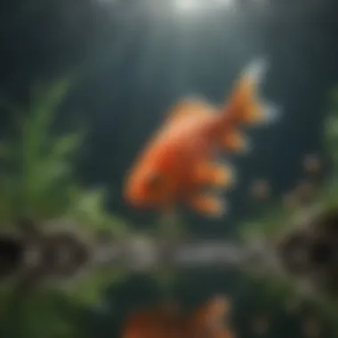 Aquatic Health and Fish Care An aquatic environment showcasing healthy fish swimming