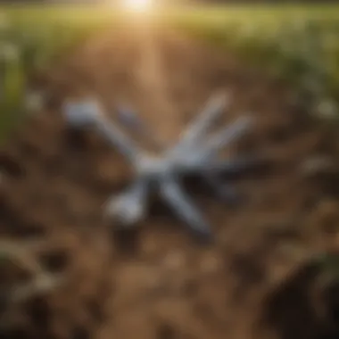 A close-up of agricultural tools symbolizing operational efficiency