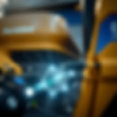 Innovative Technology Behind New Holland Square Baler Close-up of New Holland square baler technology