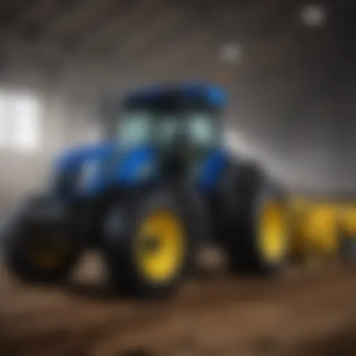 Detailed overview of New Holland tractor parts