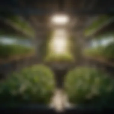 Components of NFT Hydroponics Diagram illustrating the components of NFT hydroponics