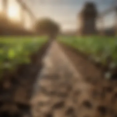 Soil Farming vs. NFT Hydroponics Comparison of traditional soil farming and NFT hydroponics