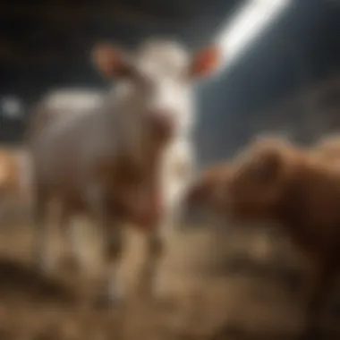 Healthy Livestock and Nutramax Imuquin Healthy livestock benefiting from Nutramax Imuquin