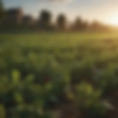 Infographic summarizing recommendations for optimizing soybean farming