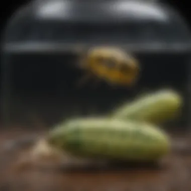 Life Cycle of Cucumber Beetles Diagram of the life cycle of cucumber beetles