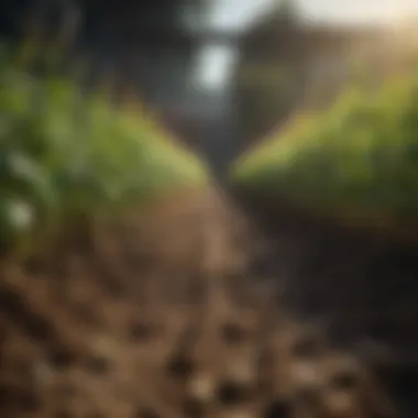 Thriving Agriculture: The Impact of Nutrient Balance A thriving root farm showcasing healthy plants