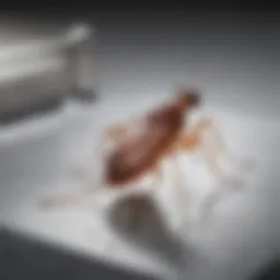 Close-up of Sentry flea and tick control product packaging