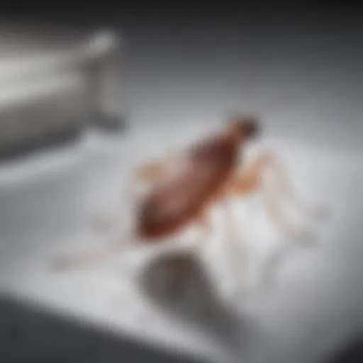 Close-up of Sentry flea and tick control product packaging