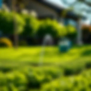 Essential Care for Your New Lawn Maintaining a newly sodded lawn with watering