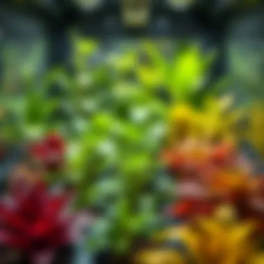 Plant Selection for Indoor Gardening Various plants suitable for indoor gardening in the grow box