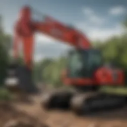 Takeuchi excavator parts overview