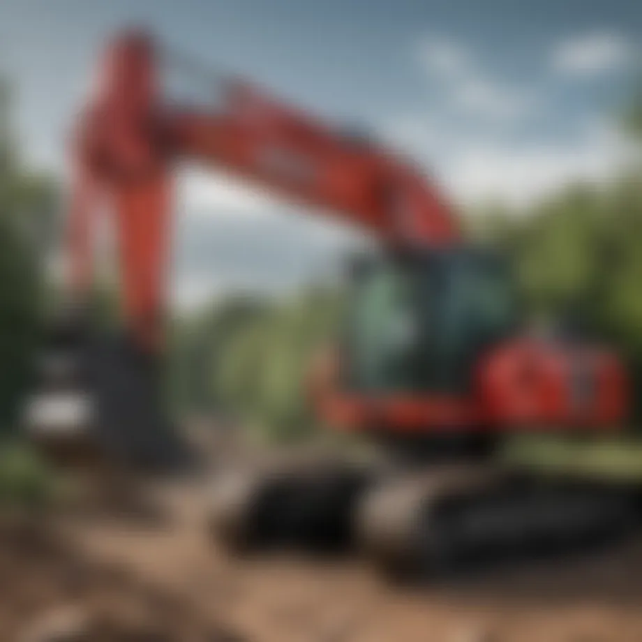 Takeuchi excavator parts overview