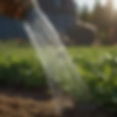 Revolutionary Agriculture Tool Innovative hose nozzle designed for heated water application in agriculture