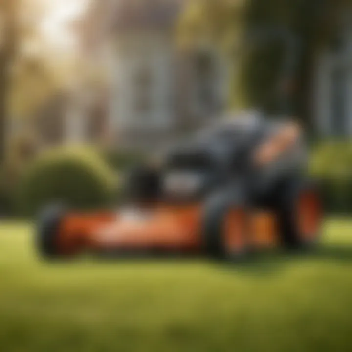 Benefits of using professional push lawn mowers for efficient landscaping