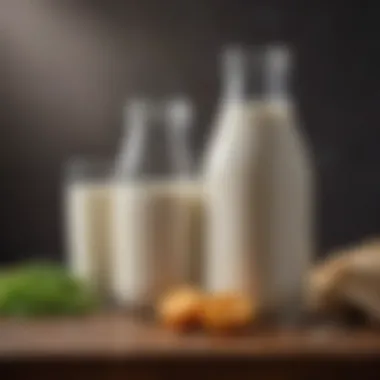 A comparison chart showcasing the quality differences between pasture-raised and conventionally raised milk