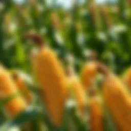 Visual representation of corn put options