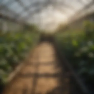 Operational Expenses Breakdown for Greenhouses Graph showing operational expenses in greenhouse management