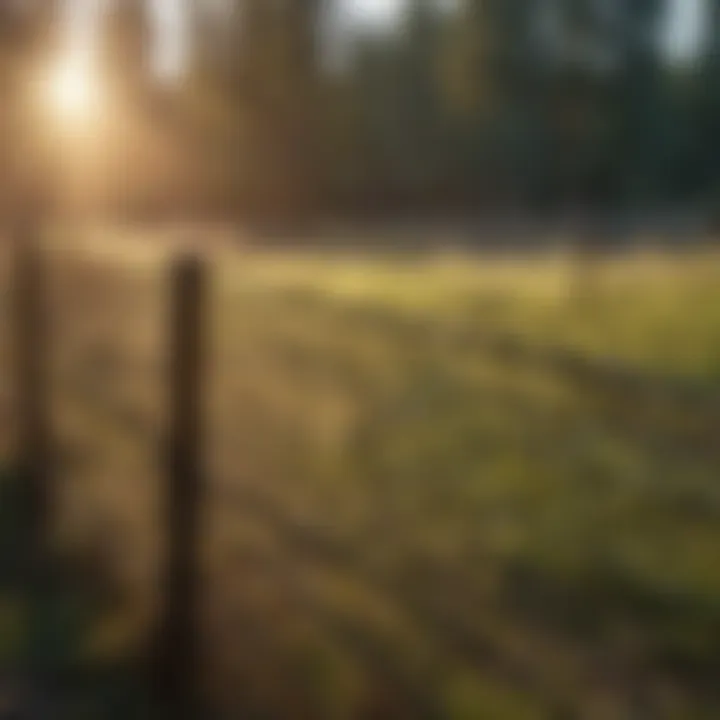 Comparison of different materials used in deer fencing