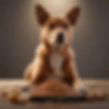 An informative chart outlining common dog food allergies and sensitivities.