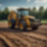 Different types of loader forks in agriculture