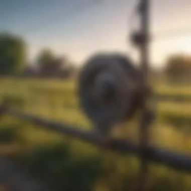 Maintenance tools and a geared electric fence reel