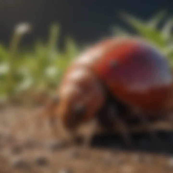 Chart illustrating the impact of pests on crop yield