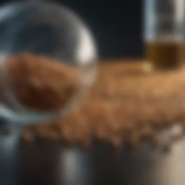 Research lab conducting experiments on soybean seed innovations