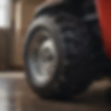 Understanding Horsepower Ratings and Performance Close-up of horsepower ratings on a shop vacuum