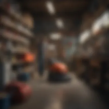 Maintenance tools for shop vacuum upkeep