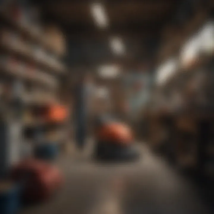 Maintenance tools for shop vacuum upkeep
