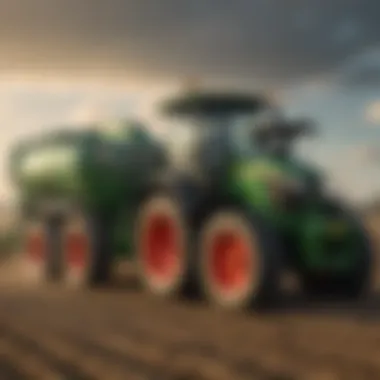 Innovations and Benefits of JD Air Drills in Crop Management Comparison chart of air drill innovations and benefits for crop management