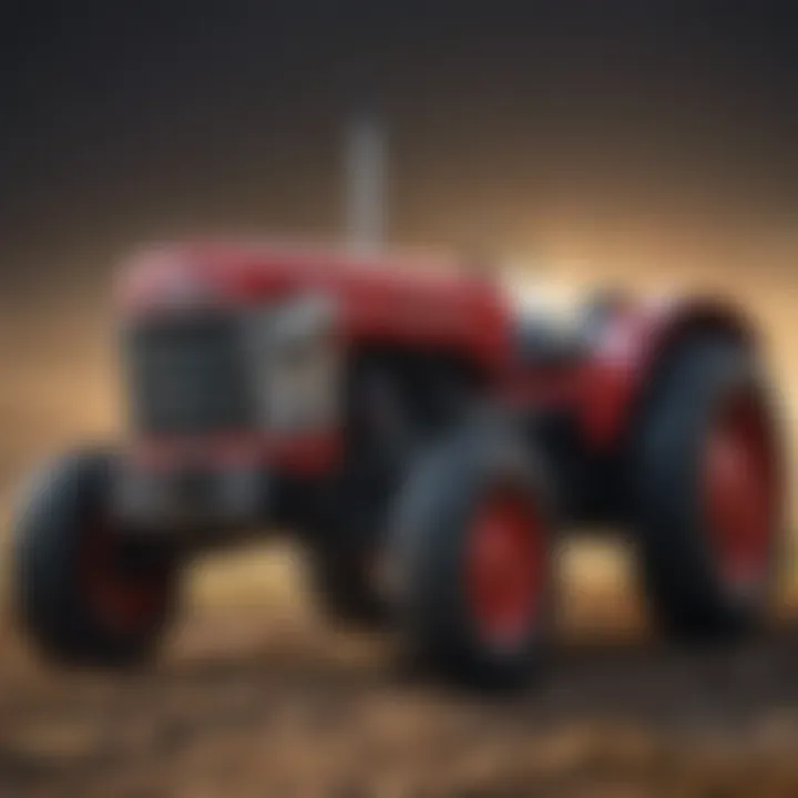 Detailed specifications of a Massey Ferguson tractor model