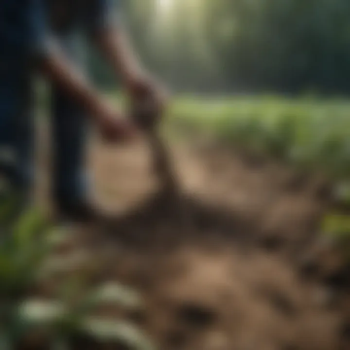 Demonstration of proper application techniques for root killers
