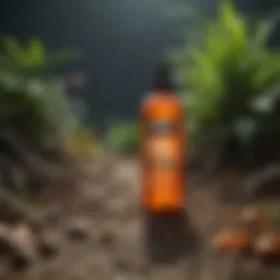 Visual representation of various root killer products available