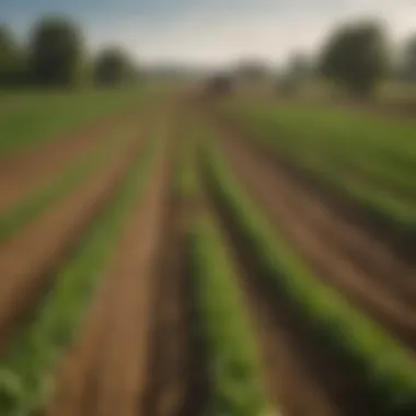 Improvements in Crop Yields through Rotational Techniques Chart showcasing crop yield improvements with rotational planting techniques