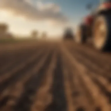Illustration of sustainable farming techniques