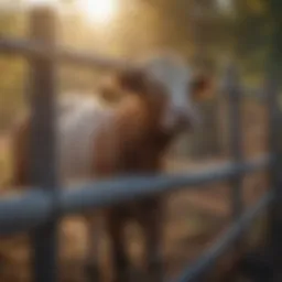 Durable temporary cattle fencing materials